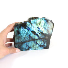 Load image into Gallery viewer, Large labradorite crystal free form 2.22kg | ASH&amp;STONE Crystals Shop Auckland NZ
