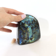 Load image into Gallery viewer, Labradorite polished crystal free form 1.46kg | ASH&amp;STONE Crystals Shop Auckland NZ
