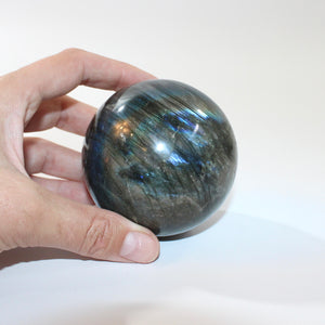 Labradorite polished crystal sphere | ASH&STONE Crystals Shop Auckland NZ