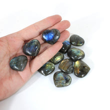Load image into Gallery viewer, Labradorite polished crystal heart | ASH&amp;STONE Crystals Shop Auckland NZ

