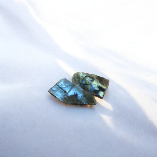 Labradorite crystal slice | ASH&STONE Crystal Shop Auckland NZ