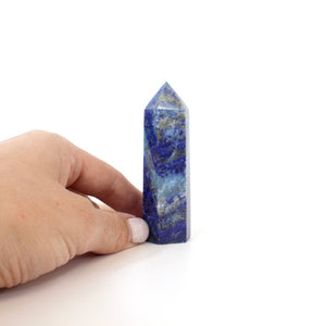Lapis lazuli polished crystal tower | ASH&STONE Crystals Shop Auckland NZ