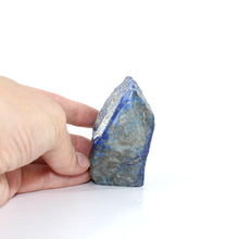 Load image into Gallery viewer, Lapis lazuli with pyrite polished crystal freeform | ASH&amp;STONE Crystal Shop Auckland NZ
