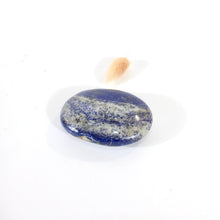 Load image into Gallery viewer, Lapis lazuli polished crystal palm stone | ASH&amp;STONE Crystals Shop Auckland NZ
