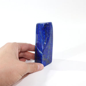 Lapis lazuli polished crystal freeform 