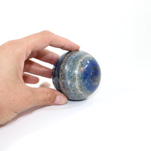 Load image into Gallery viewer, Lapis lazuli polished crystal sphere | ASH&amp;STONE Crystals Shop Auckland NZ

