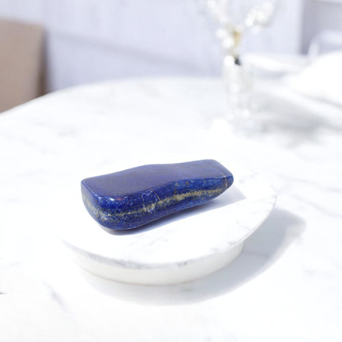 Lapis lazuli polished crystal freeform | ASH&STONE Crystal Shop Auckland NZ