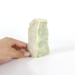 Lemon quartz crystal chunk | ASH&STONE Crystals Shop Auckland NZ