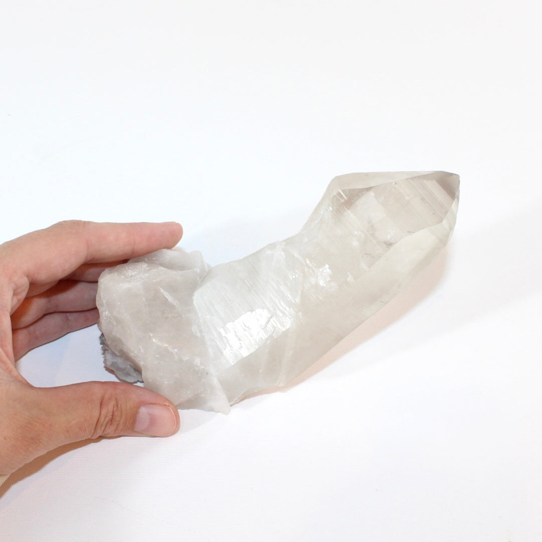 Lemurian quartz crystal point | ASH&STONE Crystal Shop Auckland NZ