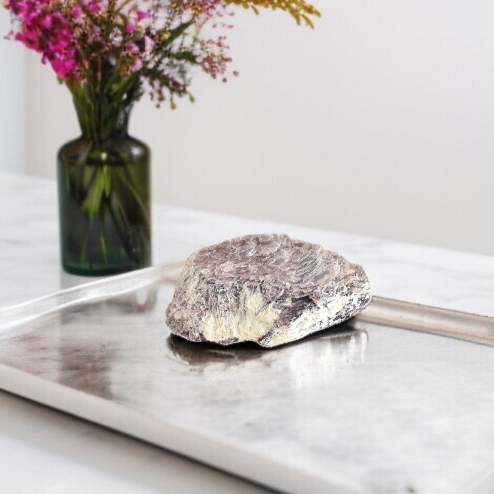 Lepidolite raw crystal | ASH&STONE Crystal Shop Auckland NZ