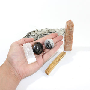 Moon crystal cleansing pack | ASH&STONE Crystals Shop Auckland NZ