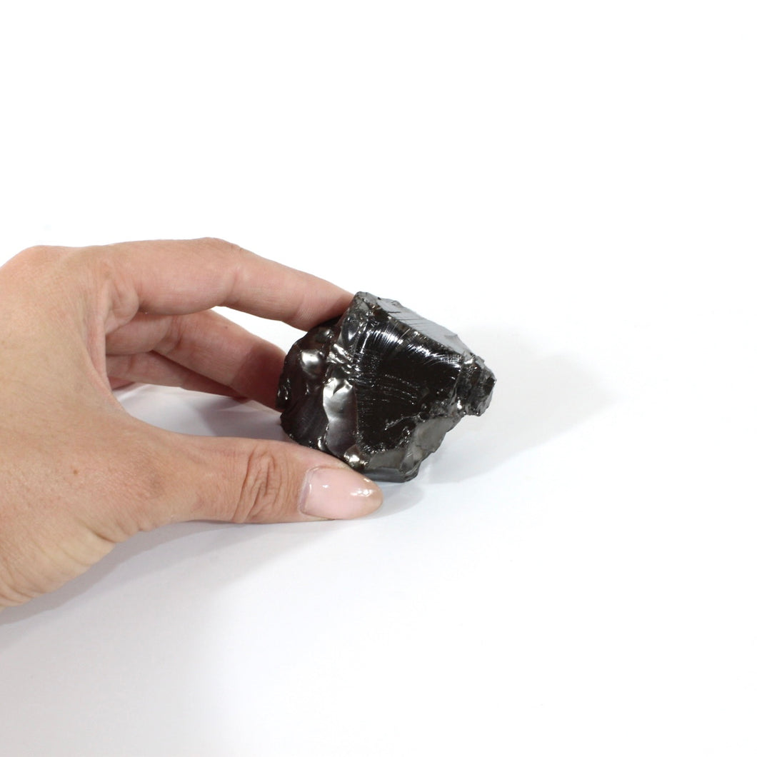 Noble shungite crystal chunk | ASH&STONE Crystals Shop Auckland NZ 