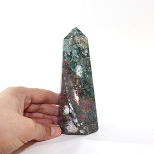 Ocean jasper polished crystal generator | ASH&STONE Crystal Shop Auckland NZ