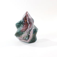 Load image into Gallery viewer, Ocean jasper polished crystal flame | ASH&amp;STONE Crystal Shop Auckland NZ
