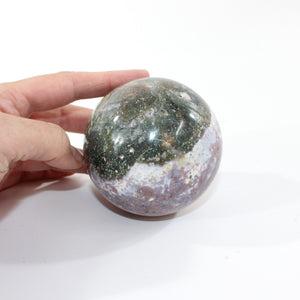 Ocean jasper polished crystal sphere | ASH&STONE Crystal Shop Auckland NZ