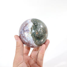 Load image into Gallery viewer, Ocean jasper polished crystal sphere | ASH&amp;STONE Crystal Shop Auckland NZ
