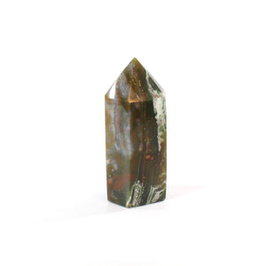 Ocean jasper polished crystal tower | ASH&STONE Crystal Shop Auckland NZ