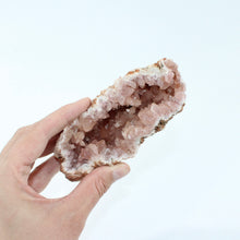 Load image into Gallery viewer, Pink amethyst crystal cluster : buy the whole geode or a half! | ASH&amp;STONE Crystal Shop Auckland NZ
