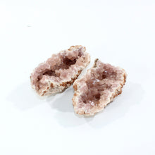 Load image into Gallery viewer, Pink amethyst crystal cluster : buy the whole geode or a half! | ASH&amp;STONE Crystal Shop Auckland NZ
