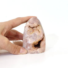 Load image into Gallery viewer, Pink amethyst polished crystal free form with cave | ASH&amp;STONE Crystals Shop Auckland NZ
