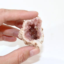 Load image into Gallery viewer, A-Grade Pink amethyst crystal geode half | ASH&amp;STONE Crystals Shop Auckland NZ
