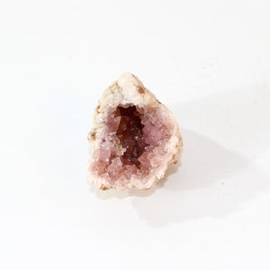 A-Grade Pink amethyst crystal geode half | ASH&STONE Crystals Shop Auckland NZ