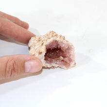 Load image into Gallery viewer, A-Grade Pink amethyst crystal geode half | ASH&amp;STONE Crystals Shop Auckland NZ
