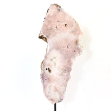 Load image into Gallery viewer, Large pink amethyst crystal slab on stand 2.15kg | ASH&amp;STONE Crystals Shop Auckland NZ
