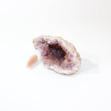 Load image into Gallery viewer, A-Grade pink amethyst crystal geode half | ASH&amp;STONE Crystals Shop Auckland NZ
