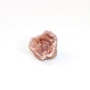 Pink amethyst crystal geode half | ASH&STONE Crystals Shop Auckland NZ