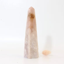 Load image into Gallery viewer, Pink amethyst polished crystal tower | ASH&amp;STONE Crystals Shop Auckland NZ

