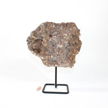 Load image into Gallery viewer, Pink amethyst crystal slab on stand 1.48kg| ASH&amp;STONE Crystals Shop Auckland NZ
