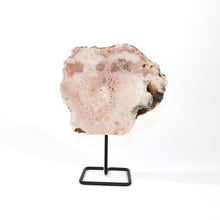 Load image into Gallery viewer, Pink amethyst crystal slab on stand 1.48kg| ASH&amp;STONE Crystals Shop Auckland NZ
