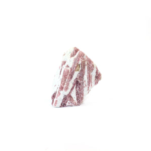 Pink tourmaline in quartz crystal chunk | ASH&STONE Crystals Shop Auckland NZ