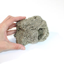 Load image into Gallery viewer, Pyrite crystal chunk 1.41kg  | ASH&amp;STONE Crystals Shop Auckland NZ
