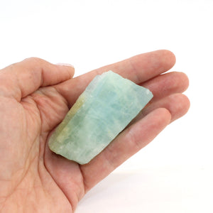 Raw aquamarine crystal chunk | ASH&STONE Crystals Shop Auckland NZ