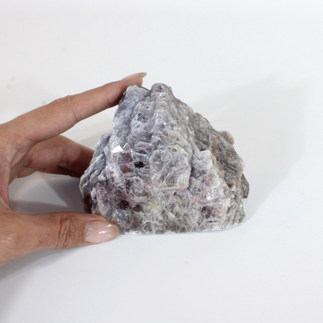 Lepidolite raw crystal chunk | ASH&STONE Crystals Shop Auckland NZ