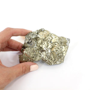 Pyrite crystal chunk | ASH&STONE Crystals Shop Auckland NZ