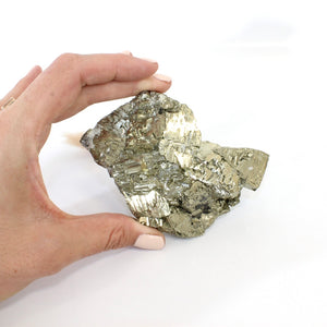 Pyrite crystal chunk | ASH&STONE Crystals Shop Auckland NZ