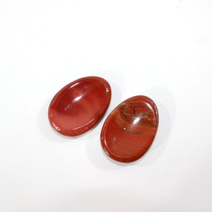 Red Jasper worry stone | ASH&STONE Crystal Shop Auckland NZ
