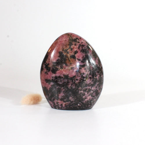 Rhodonite polished crystal free form | ASH&STONE Crystals Shop Auckland NZ