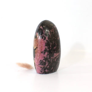 Rhodonite polished crystal free form | ASH&STONE Crystals Shop Auckland NZ