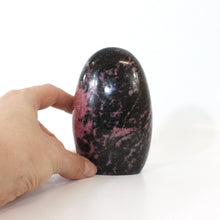 Load image into Gallery viewer, Rhodonite polished crystal free form | ASH&amp;STONE Crystals Shop Auckland NZ
