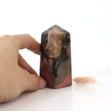 Load image into Gallery viewer, Rhodonite polished crystal tower | ASH&amp;STONE Crystals Shop Auckland NZ
