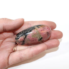 Load image into Gallery viewer, Rhodonite polished crystal palm stone | ASH&amp;STONE Crystals Shop Auckland NZ
