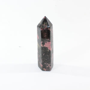 Rhodonite polished crystal tower | ASH&STONE Crystal Shop Auckland NZ