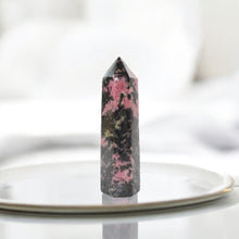 Load image into Gallery viewer, Rhodonite polished crystal tower | ASH&amp;STONE Crystal Shop Auckland NZ
