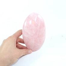 Load image into Gallery viewer, Rose quartz polished crystal free form | ASH&amp;STONE Crystal Shop Auckland NZ
