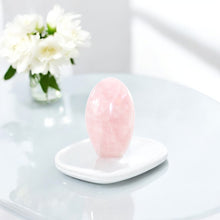 Load image into Gallery viewer, Rose quartz polished crystal free form | ASH&amp;STONE Crystal Shop Auckland NZ
