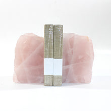 Load image into Gallery viewer, Large rose quartz crystal bookends | ASH&amp;STONE Crystals Shop Auckland NZ
